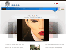 Tablet Screenshot of paon-lin.com